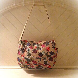 NWOT Vera Bradley Floral Messenger / Laptop Bag